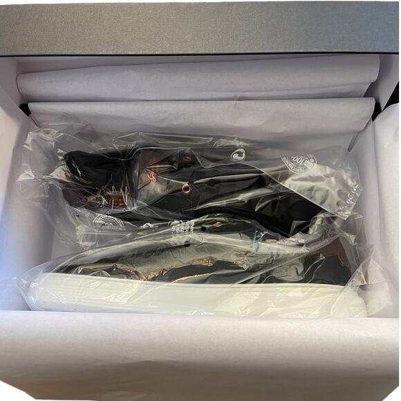 The Good Man Sneakers Legend London Nappa Leather Black Dark Vachetta 11.5 NIB - Picture 7 of 7